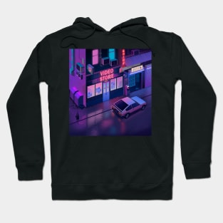 Night video store Hoodie